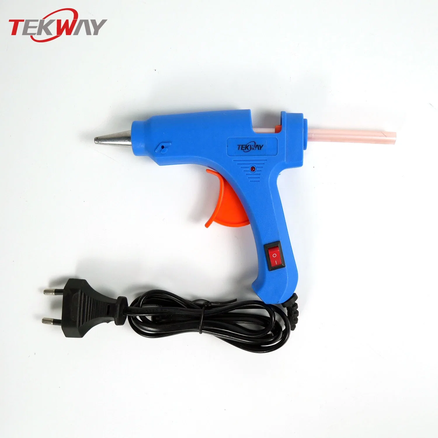 80W Blue Hot Melt Glue Gun with 11mm Glue Sticks