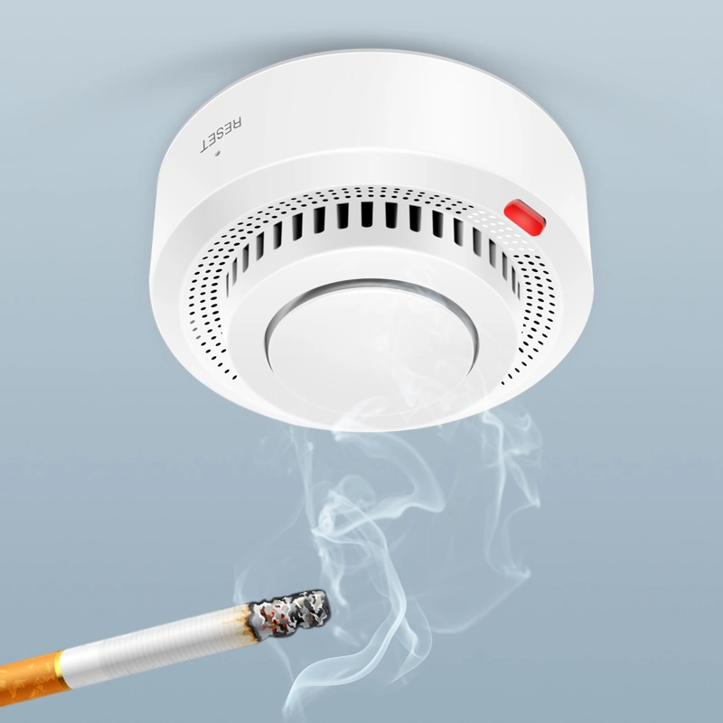 Fácil Instalação Tuya APP smart WiFi Zigbee doméstico de Controle de Incêndio Fumaça de monóxido de carbono de 12V Detector de Alarme de Gás