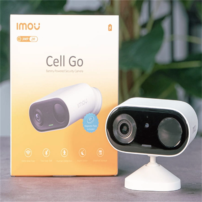 Imou Cell Go Solar Powered Rechargeable Battery 3MP Wireless 2.4G WiFi Infrared Night Vision Two-Way Talk Waterproof IP Camera