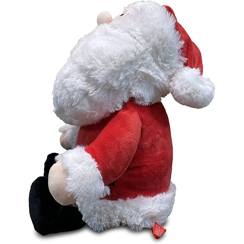 Santa Plush Toy Gift Perfect Christmas or Home Decor for Any Room or Under Your Tree Christmas Toys