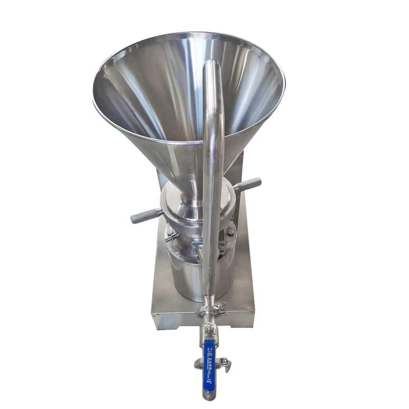 Horizontal Split Colloid Mill with Water Lake Powder Peanut Sesame Pepper Tomato Paste Mill Refined Colloid Mill