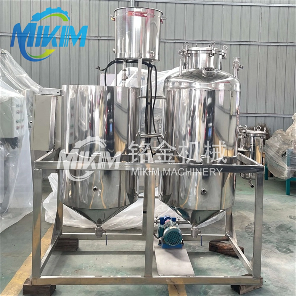 Seyabean Coconut Peanuts Seed Oil Refinery Production Line Manufacturer Edible Cooking Oil Extraction Machinery Refining Processing Machine of Palm Oil