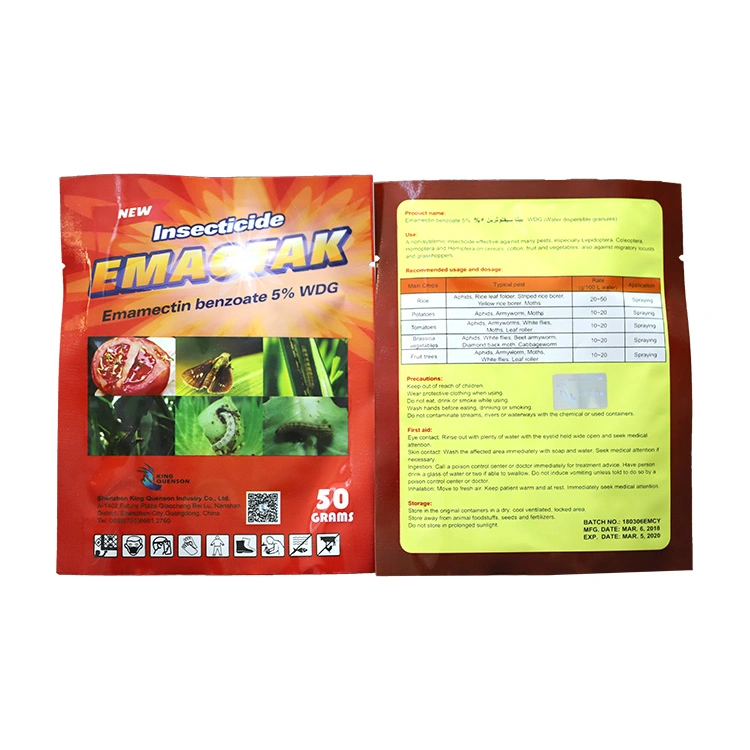 2019 Venta caliente Crop Protection benzoato Emamectin 5% SG 90% de insecticida TC