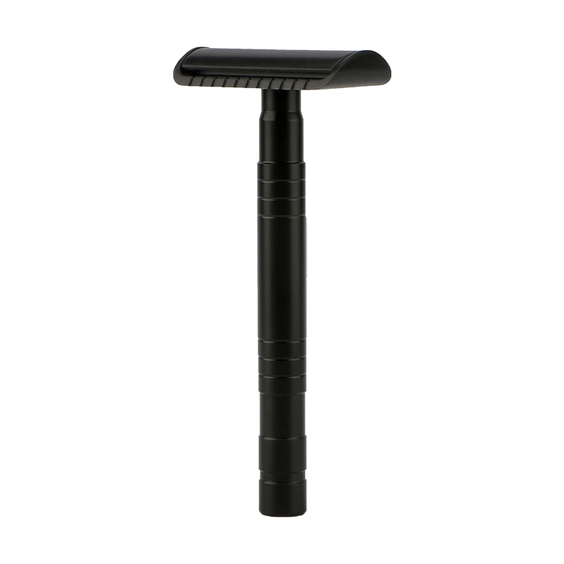 Black Safety Razor Matel Handle Double Edge Razor Mens Shaving Razor