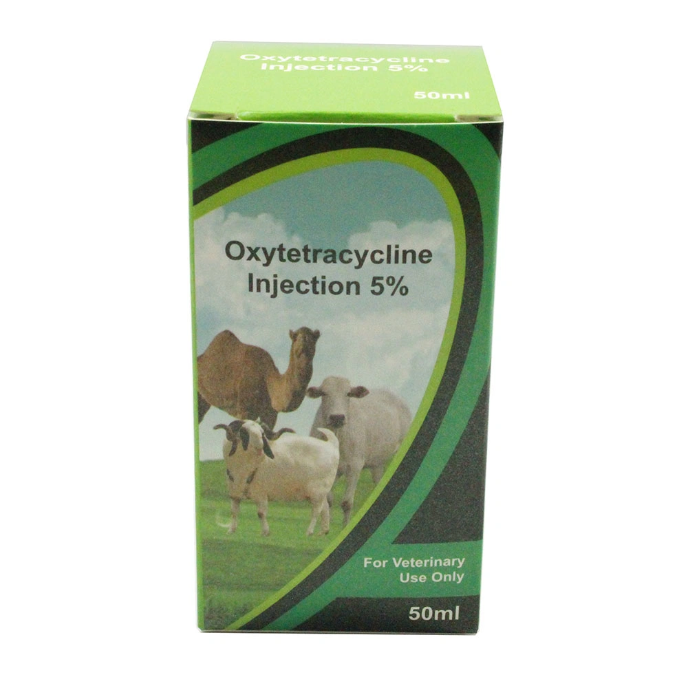 5% 50ml/Bottle Oxytetracycline Injection with GMP