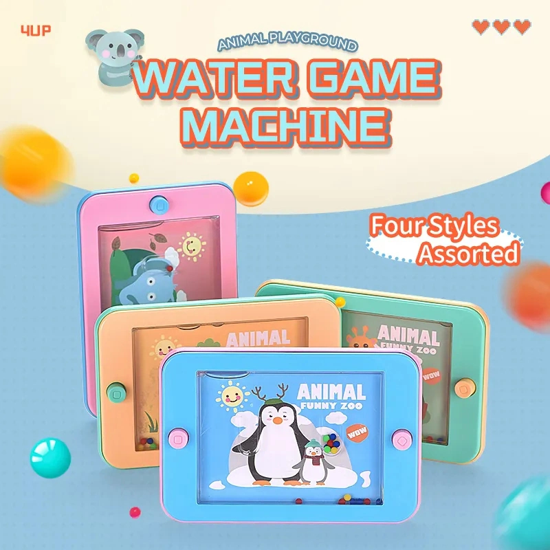 Children Educational Gifts Promotion Intellectual Toy Game Machine Handheld Water Ring Kids Water Game