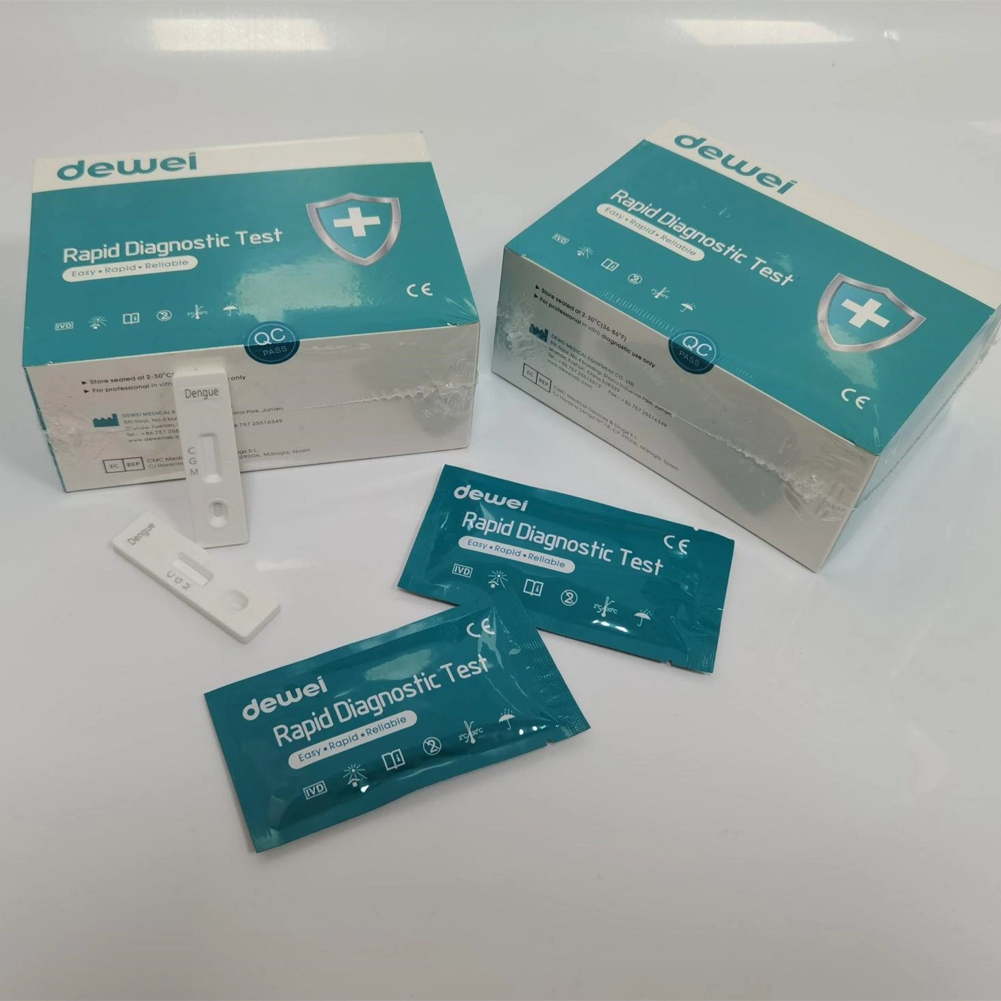 CE Dengue Igg Igm Antibody Rapid Test Kit One Step Diagnosis