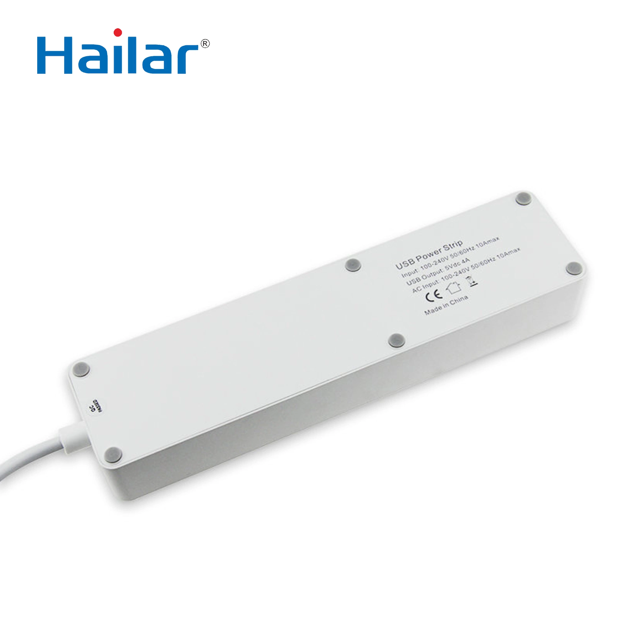 Hailar EU Smart Home Multi Plug and Sockets WiFi Power Strip with USB Outlet