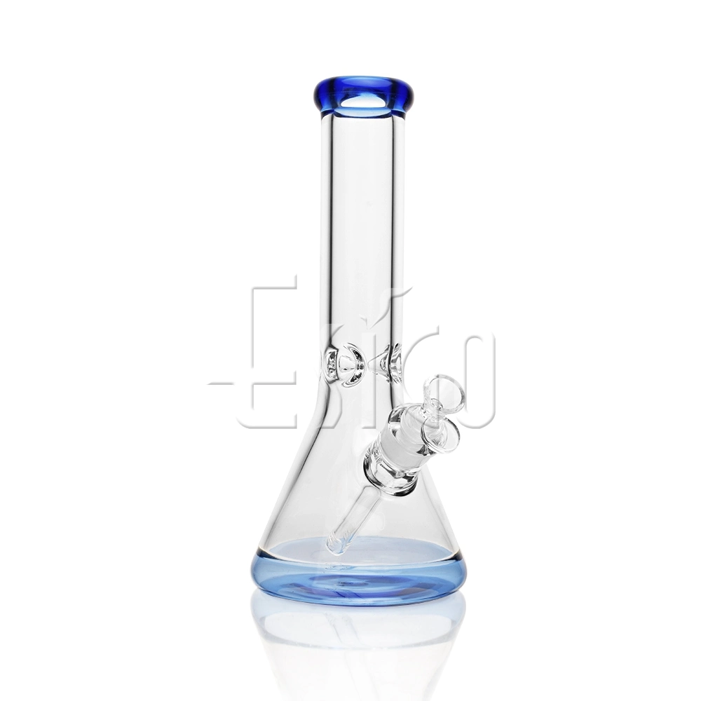 Vidro Esigo 2022 Hot vender veículos pesados de 12 polegada copo erva seca 7mm de espessura água vidro vidro tubo tubo de fumar com Downstem clara e tigela de vidro