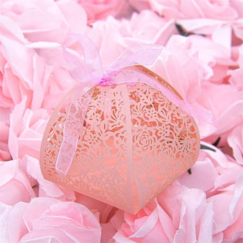 Boîte de mariage de mariage de sucre Candy Box Boîte vide Mori Creative Mariage Mariage chinois sac de bonbons candy Box Boîte cadeau
