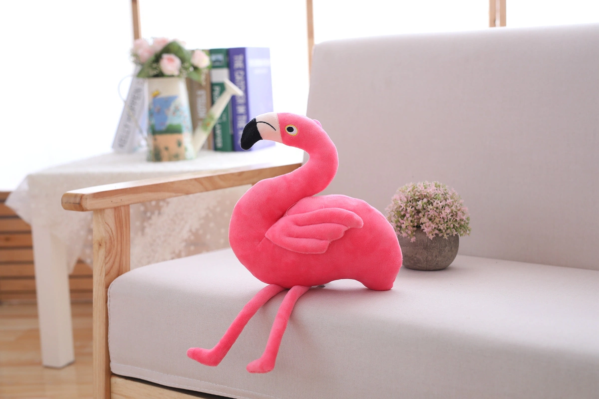 Plush Flamingo Toys Stuffed Bird Soft Doll Pink Flamingo Kids Toys