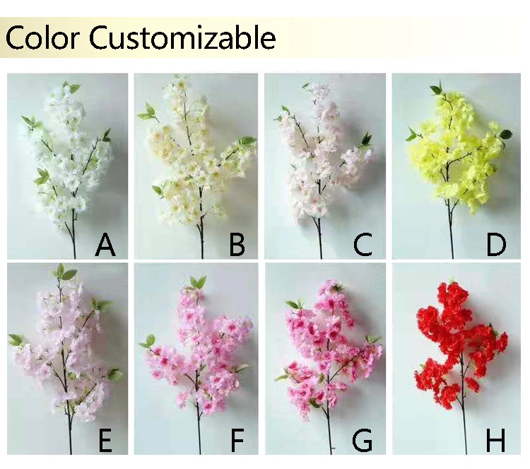 Contact Us for Free Sample Custom 1.5m 3m 4m Simulations Sakura Wedding Decorative Cherry Flower Tree Artificial Cherry Blossom Tree