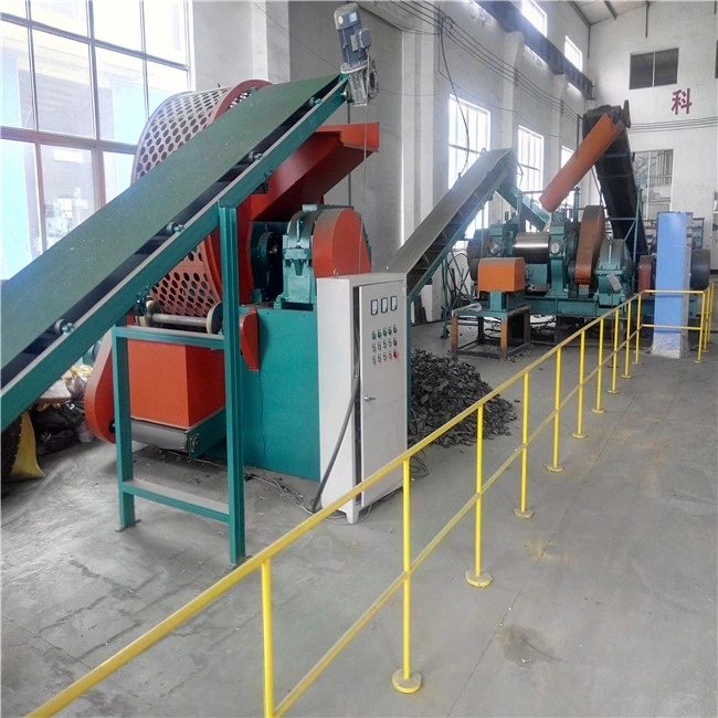 Used Tire Steel Wire Separating Machine/Waste Tyre Reuse System