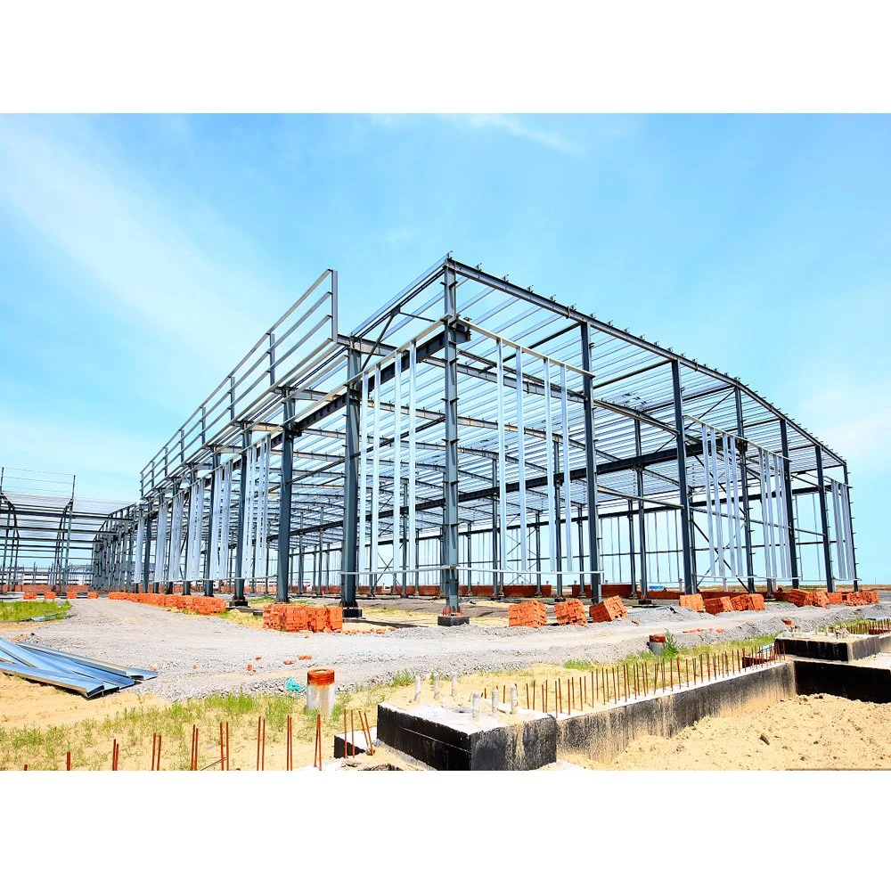 Pre Fabricated Light Steel Structure Building Outdoor Storage