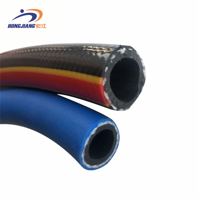 Yellow Blue Flexible LPG Gas Hose Pipe Propane Gas Hose Natural Gas Metal Hose 8.5mm 9mm 9.5mm 10mm 17mm