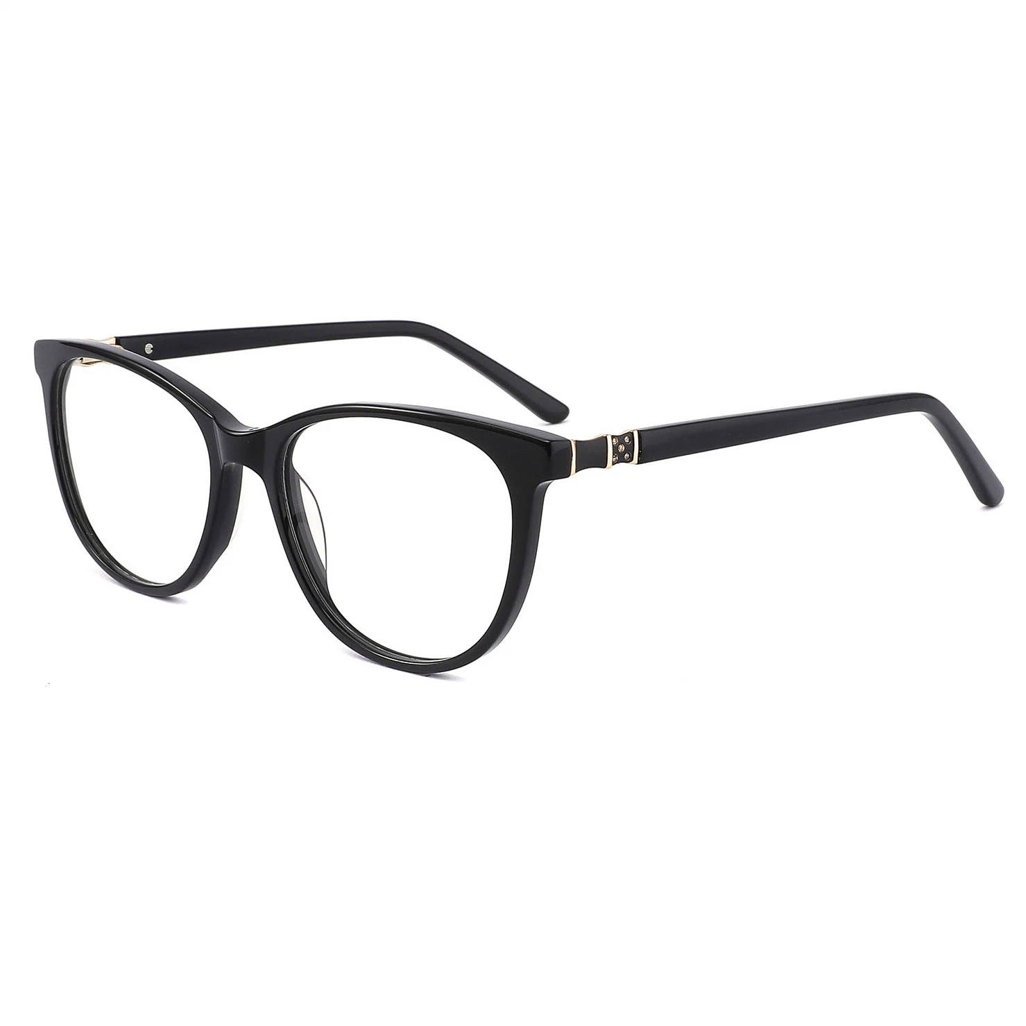 Wholesale/Supplier Eyeglsses for Adult Women Acetate Glasses Clear Vision Competitive Small Order Optical Frames