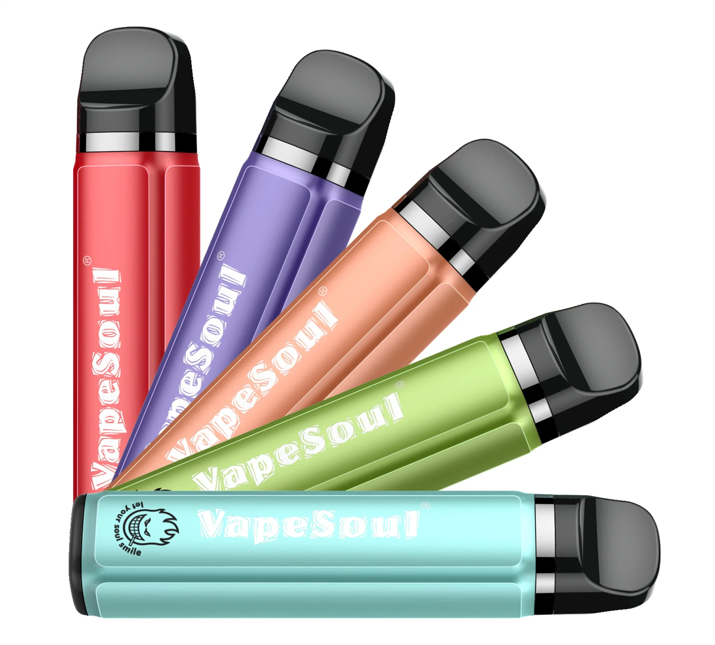 Superior Quality E-Cigarette 5ml Vapesoul Soul Smile II 1500 Puff Disposable Vape Pen