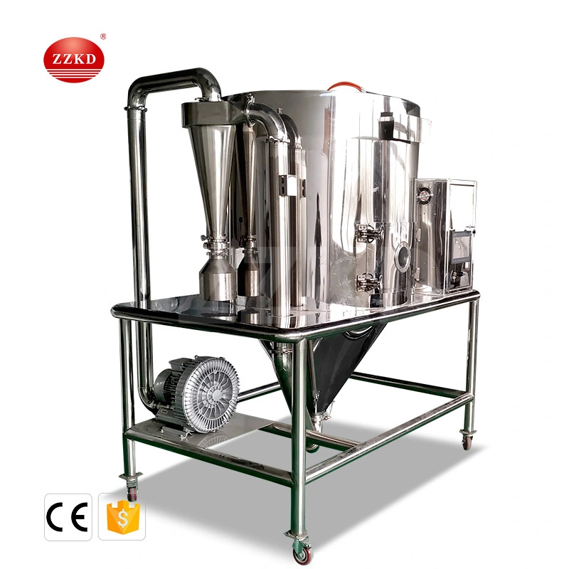 2L 5L 10L Milchpulver Spray Trocknungsmaschine / Düsenstrahl Spray Dryer Preis / LPG Whey Protein Powder Spray Dryer Maschine