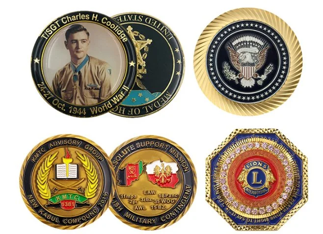 Basic Customization Antique Marine Corps Military Award Navy Coins