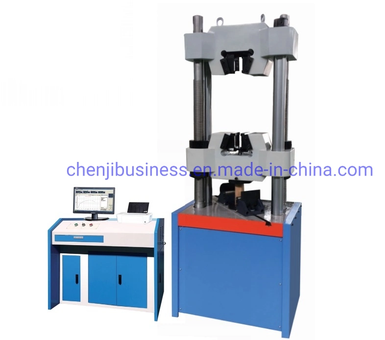 1000kn 600kn Servo Control Hydraulic Loading Traction Testing Machine