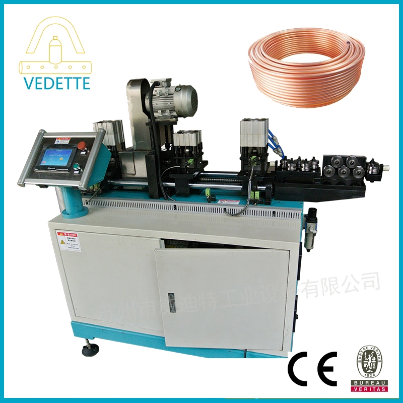 Coil Copper Straightening &Chip-Less Cutting Machine for Heat Exchanger and Refrigeration