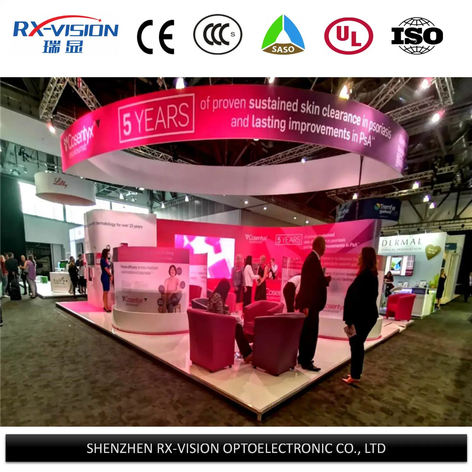 500X500mm LED Panel SMD2121/HD Seamless LED Screen P2.6 Indoor Front Service LED Display Stage Rental LED Video