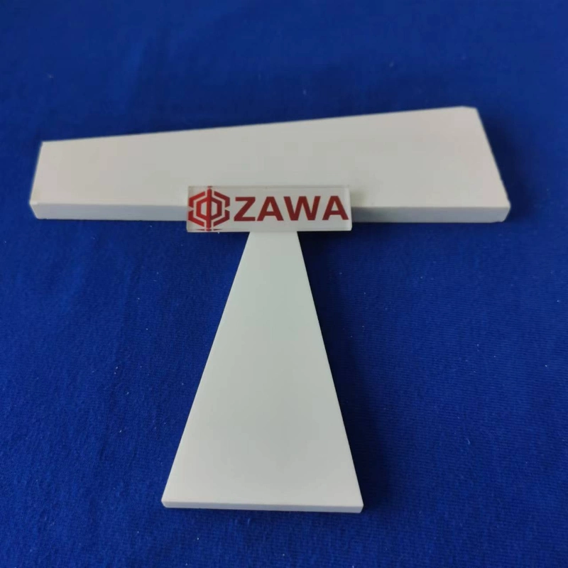 100*64.3/60.5*12mm 92%de la alúmina Wear-Resistant personalizadas placa arco otros modelos