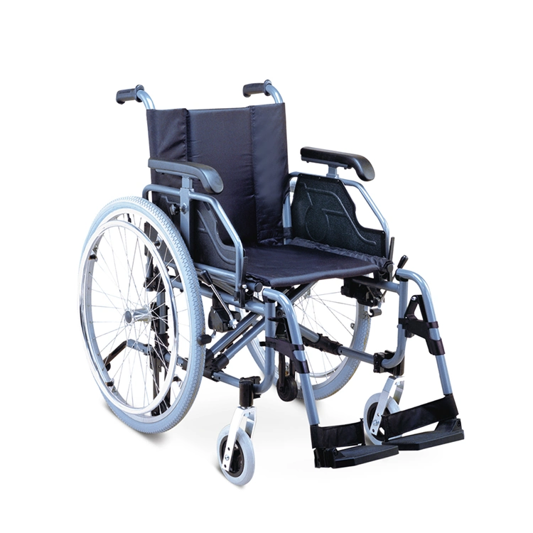 20 Years Factory Lightweight Manual Wheelchair Quick Release Pneumatic Rear Wheel