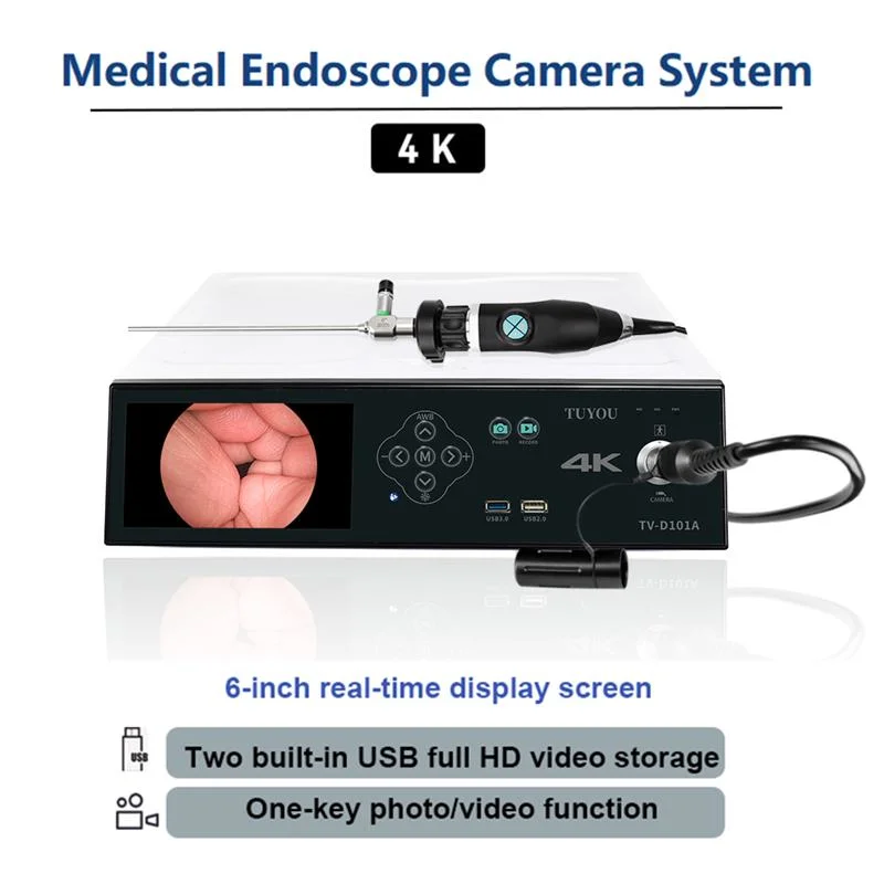 Système de caméra laparoscopique pour endoscopie médicale 4K Blue UHD Hystéroscopie Diagnostic