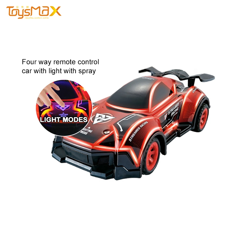 Amazon Hot Sale 5 Modes Spray Light Racing 2.4G New Remote Control Car