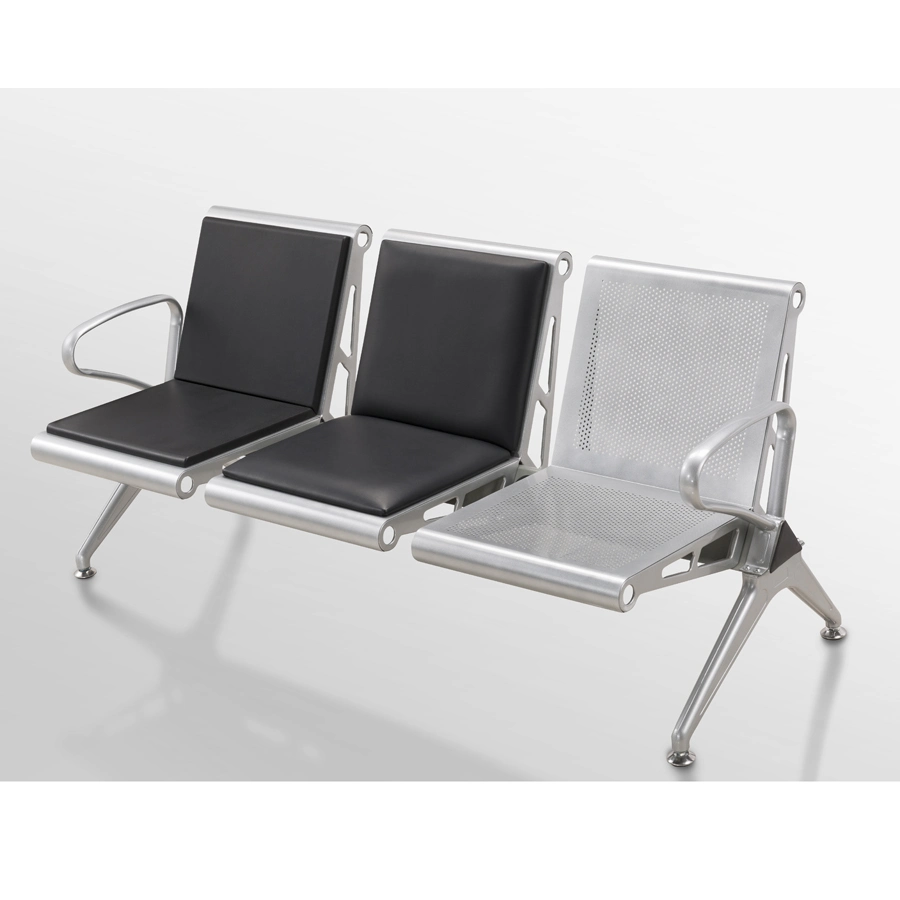 Cheap Metal Waiting Room Chairs Airport Chairs with Cushion