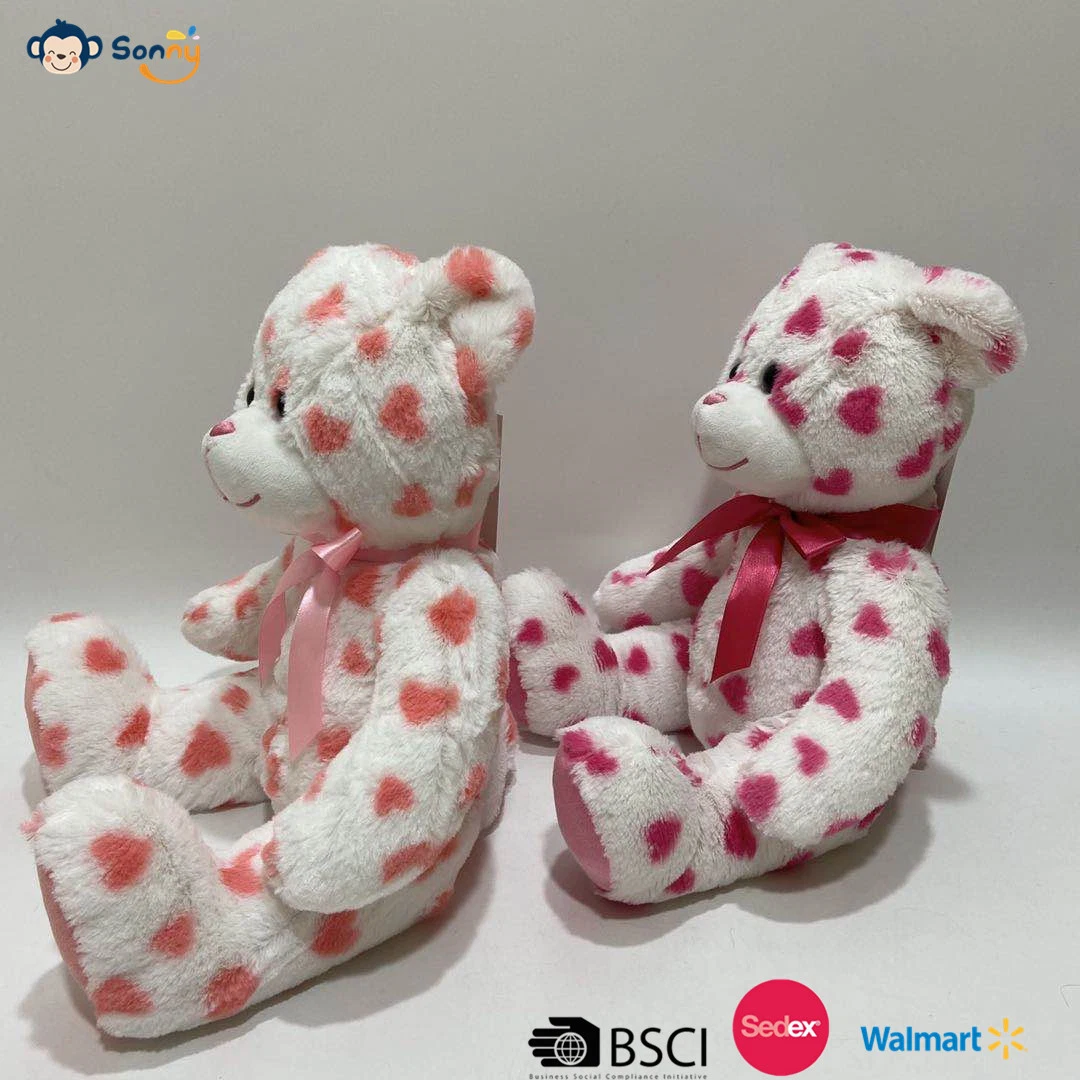 Valentine&prime; S Day Plush Bear Soft Toy Stuffed Animal