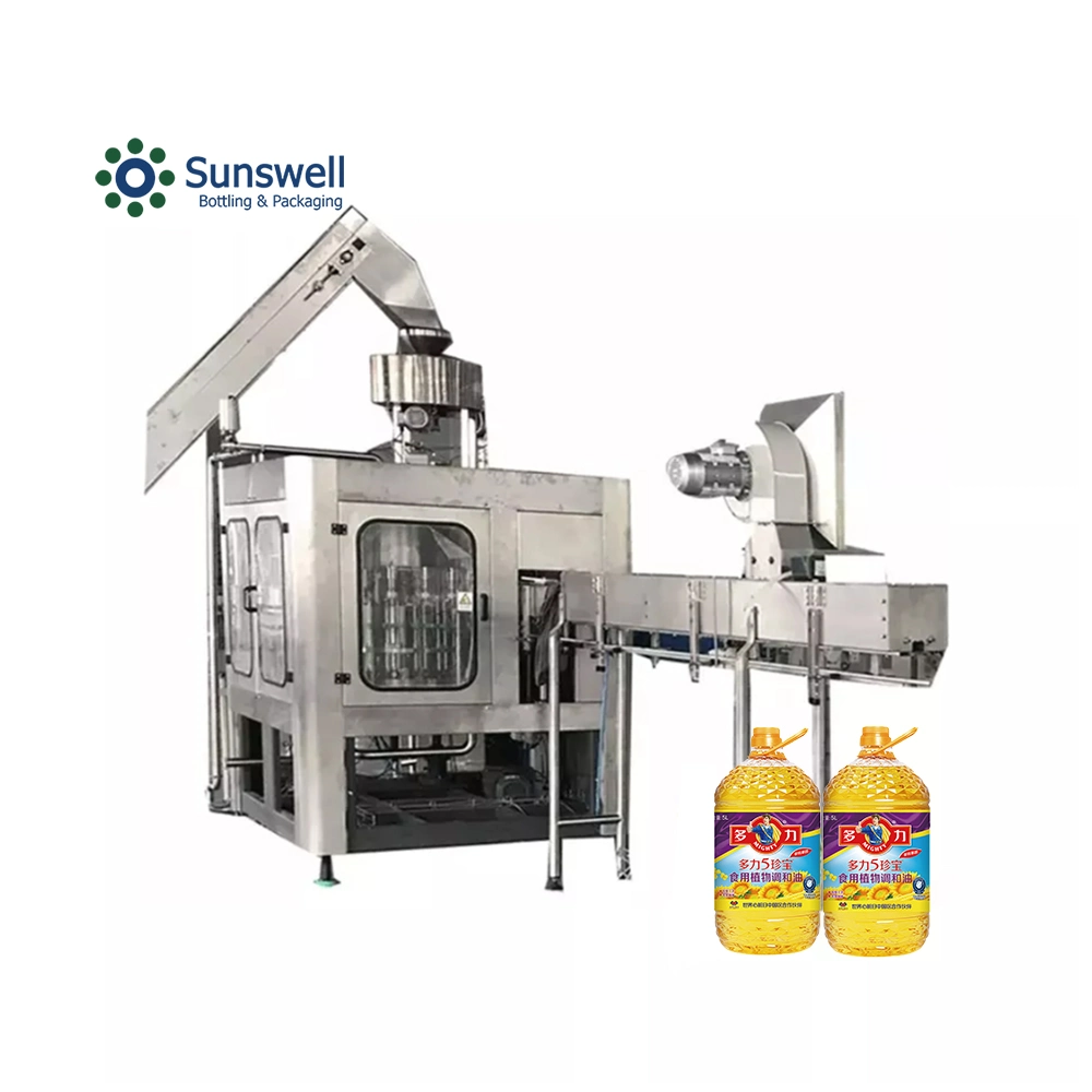 High quality/High cost performance Multi-Head Automatic Bottling Plant Price Oil Filling Machine