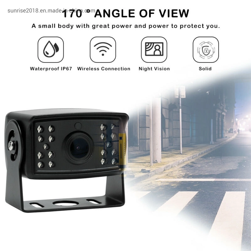 7 Inch Digital Wireless Monitor with 2.4G Camera Car WiFi Security System