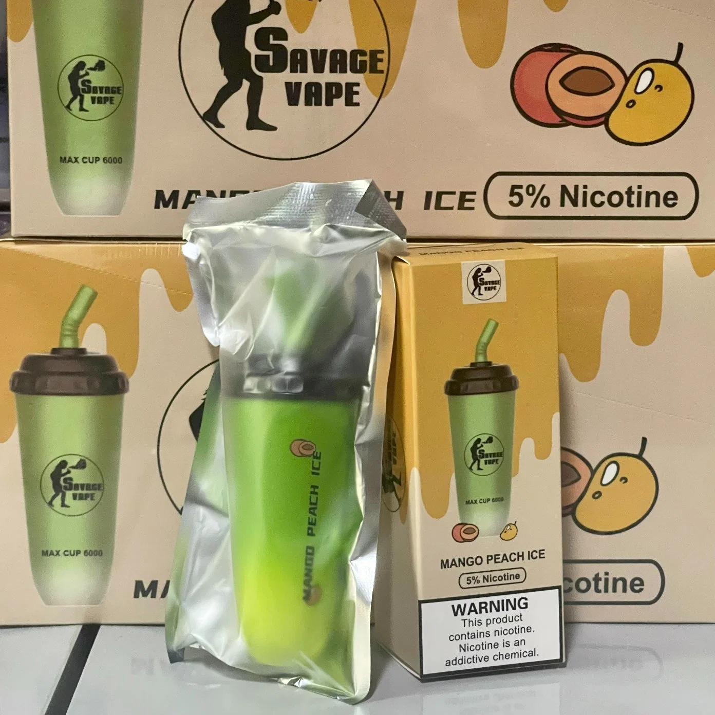 Free Sample Free Shipping Milk Tea Cup Mesh Coil 6000 -10000 Puff Disposable/Chargeable Vape for OEM Order vape Starter Kits Vaporizers