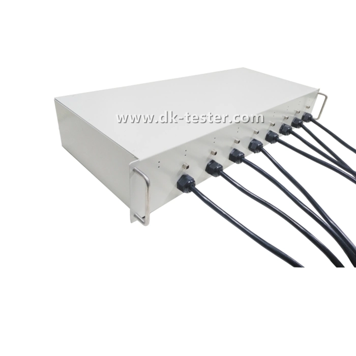 8-Channel AGM GEL VRLA 6V/8V/12V/16V/18V/24V Batería de almacenamiento de ciclo automático de carga y descarga la batería de monitorización de temperatura de la unidad de Kit de prueba