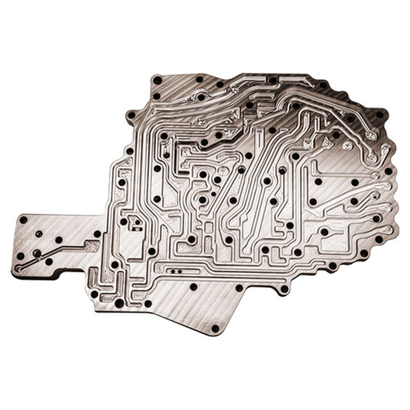 Custom High Pressure Investment Casting Aluminum Channel Plate Die Casting Parts Service