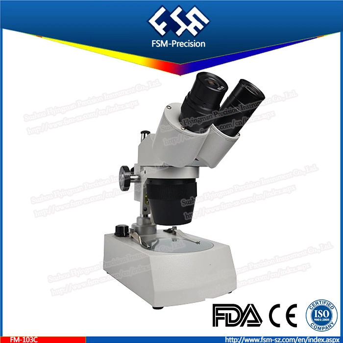 FM-3024 Zoom Estereomicroscopio Binocular para uso eléctrico