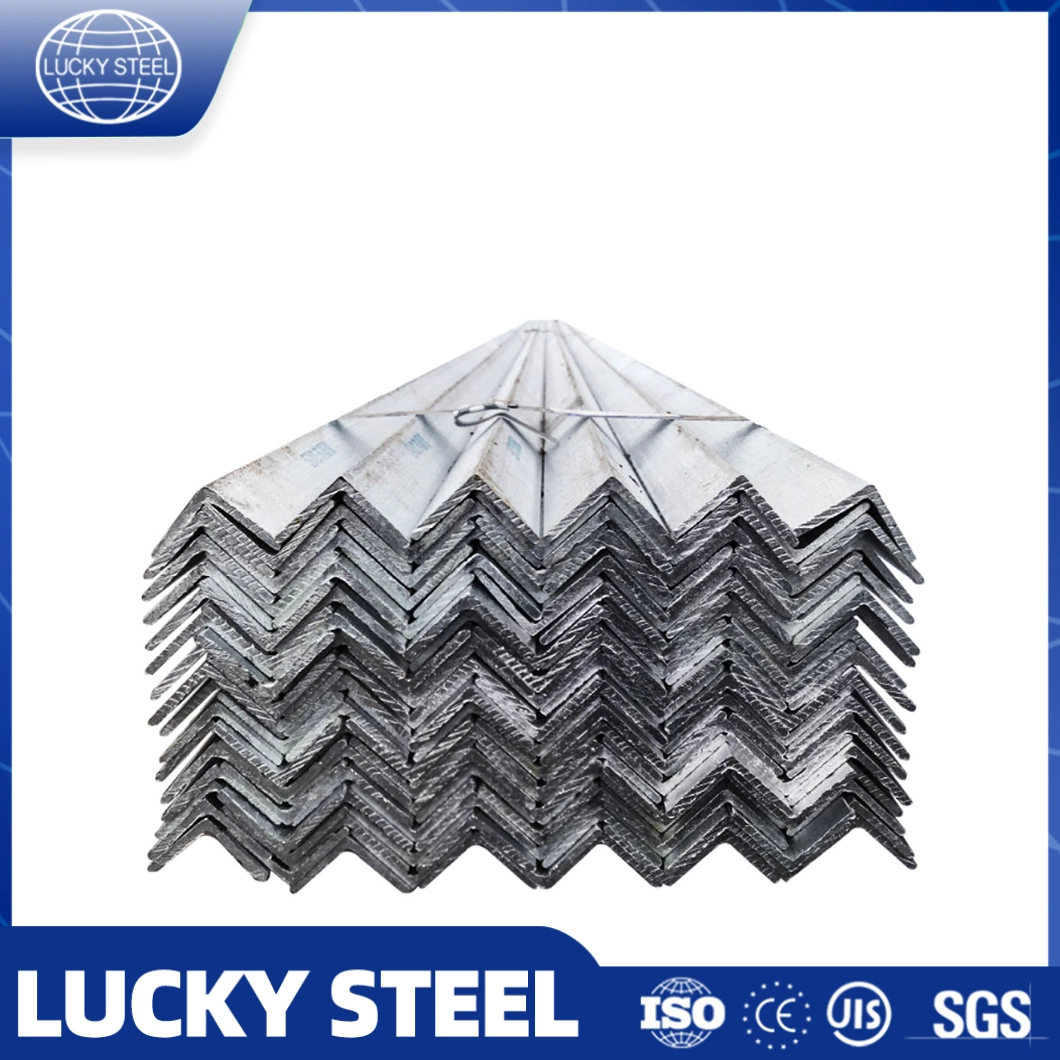 China Customiozed ASTM AISI DIN Galvanized Angle Steel Q345 Q235 A36 Angle Iron Building Material Hot Rolled Steel Angle Iron Price