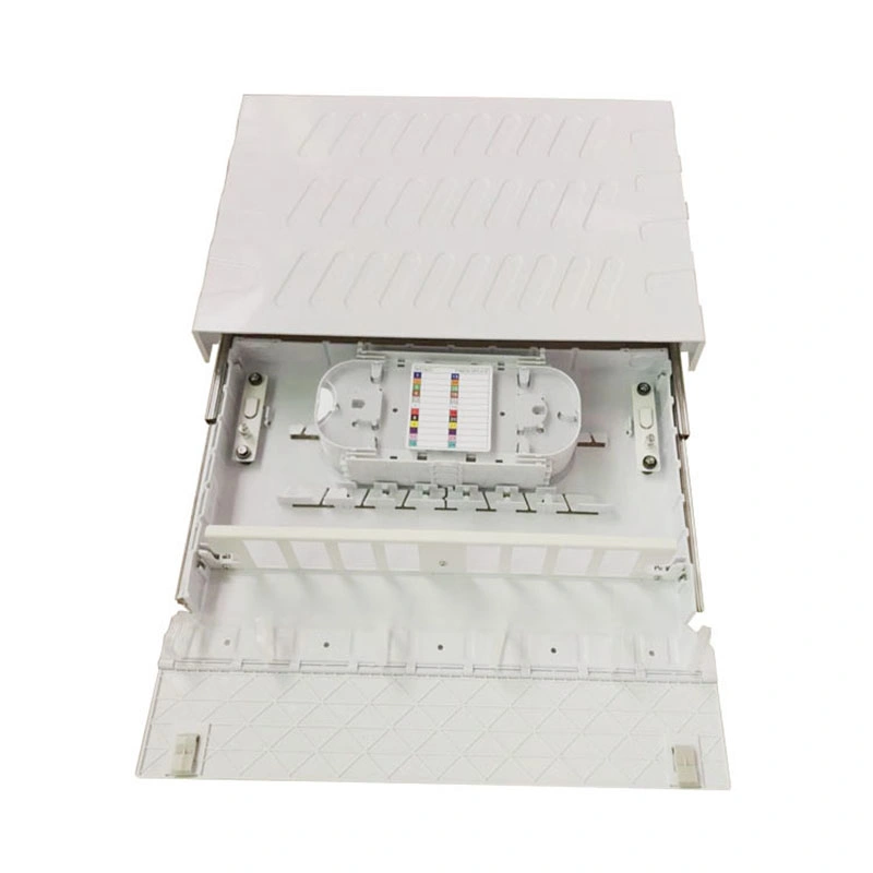 Rack-Mounting Slidable Patch Panel Plastic Fiber Optic Distribution Frame