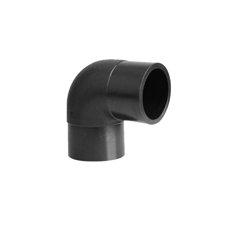 Pn16 Water Meter HDPE Pipe Fittings 22.5 Degree Elbow Fittings