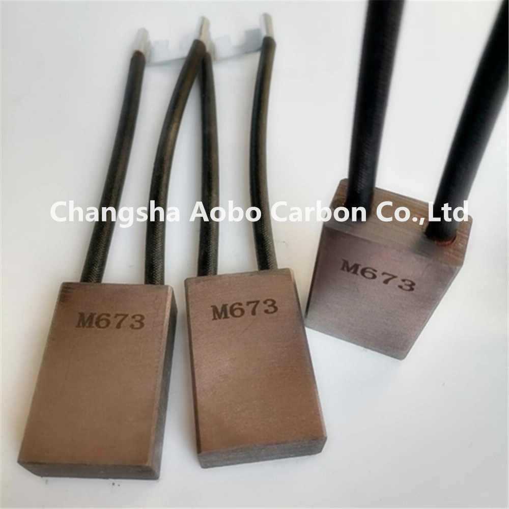 Industry motor use MG70 metal carbon brush for wholesales