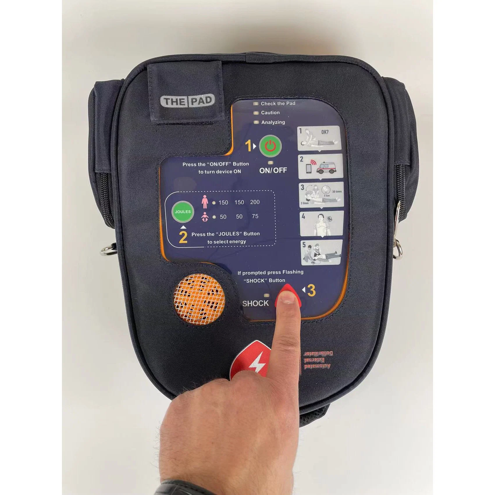 Automatic External Defibrillator Price Aed Defibrilators Medical Biphasic Defibrillator Energy Analyzer Sale