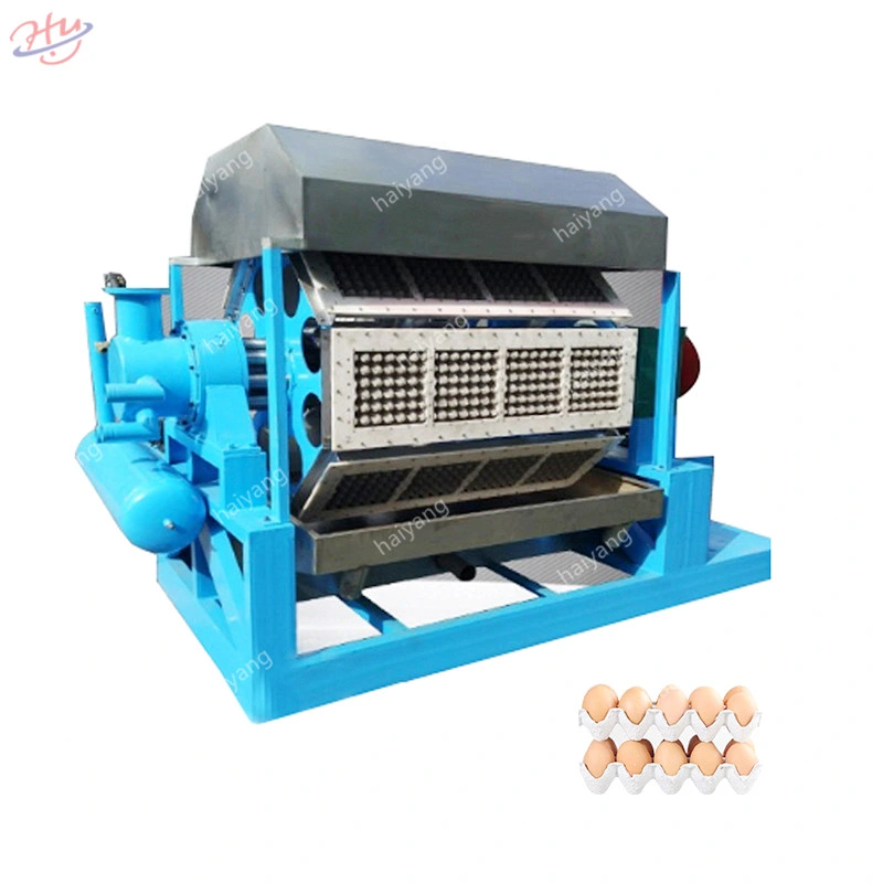 Recycled Material Box Packing Egg Tray Making Machine with ISO 9001: 2000