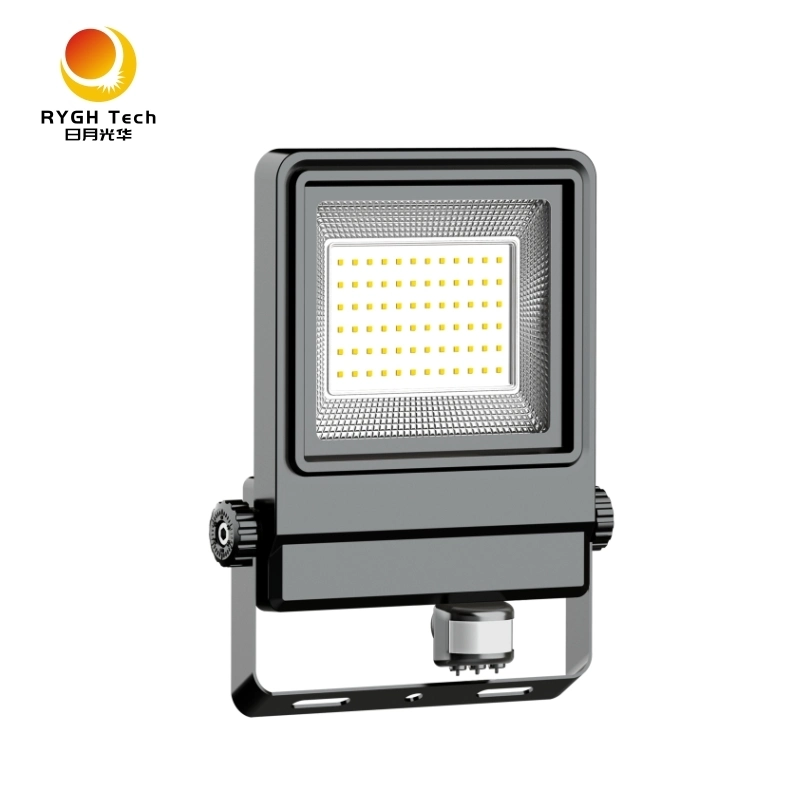 PIR Sensor 50W LED Flood Light Fixture