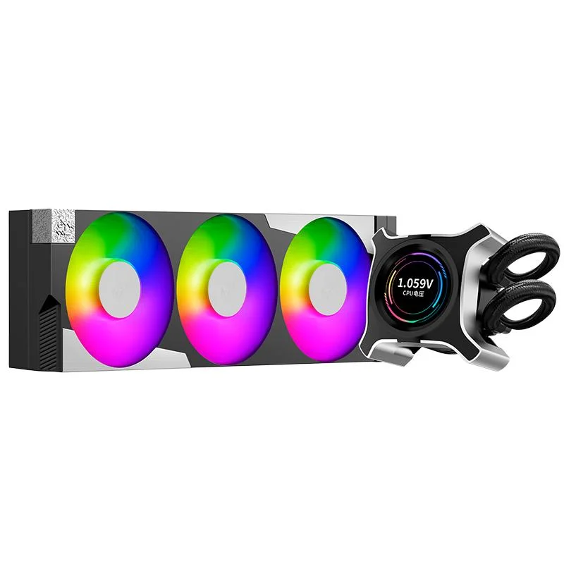 Wholesale/Supplier Argb Heat Sink All in One Water 3 Fans Cooler