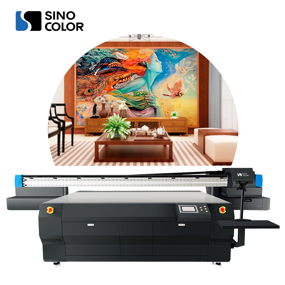 250*130cm Large Format I3200u Gen5 Gen 6 UV LED Flatbed Printer