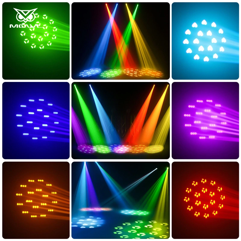 Iluminação de faróis de médios LED Hot Sale de 150 W com LED Strip para Dance Party Club Bar Show disco DJ