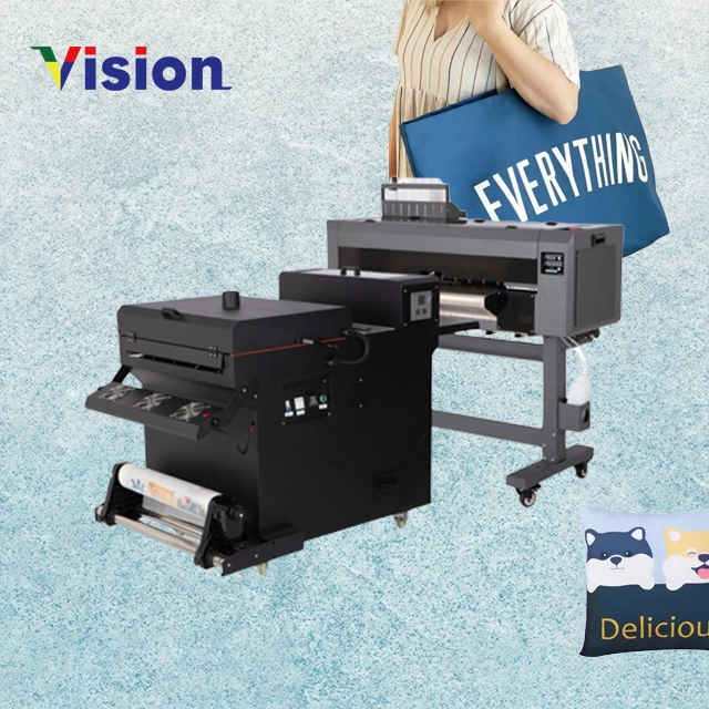 60cm Dtf Inkjet Set Heat Transfer T-Shirt Printing Machine Direct to Film I3200 Head Dtf Printer