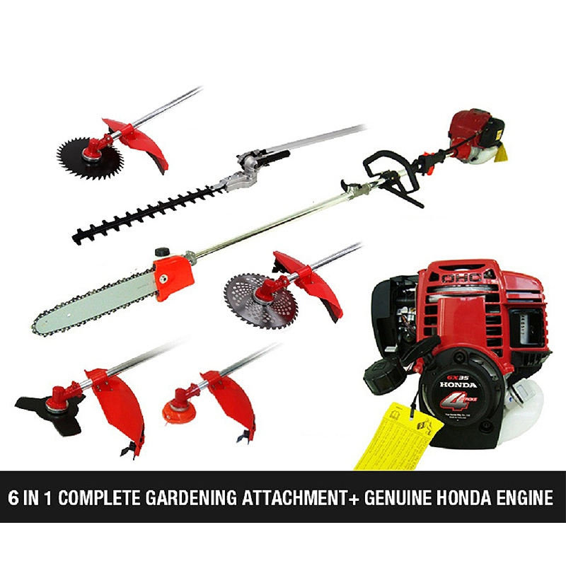 Original Honda GX35 Powered Pole Chain Saw Hedge Trimmer Brush Cutter Multi Garden Tool